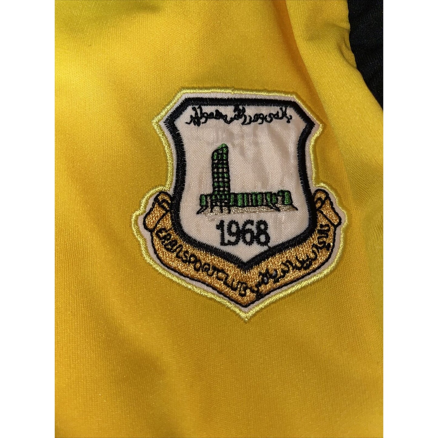 Men’s Nike Hawler Soccer Jersey Long Sleeve Yellow Medium
