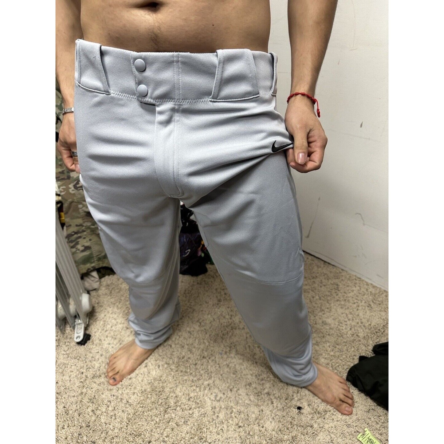 Men’s Nike Team Grey Baseball Pants Engineered Large