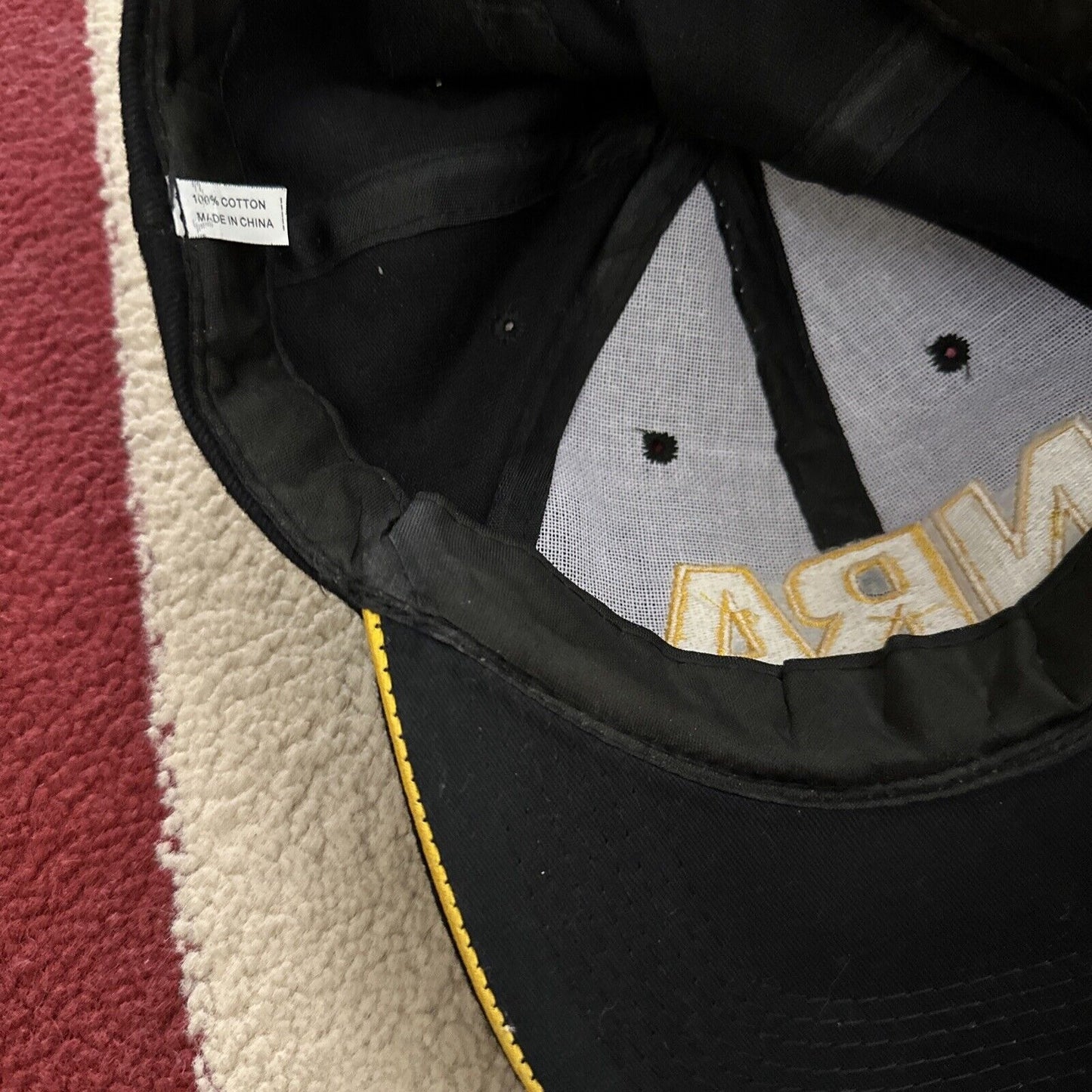 Men’s Black NRA National Rifle Association Baseball Cap Hat