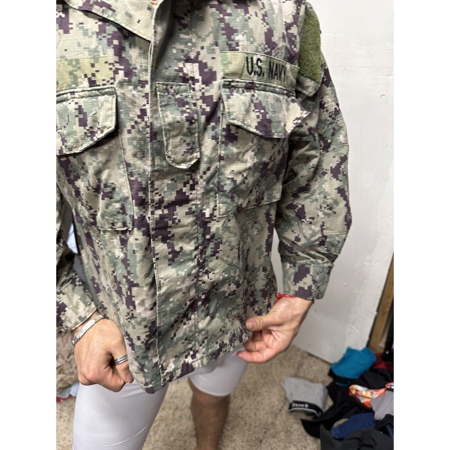 Men’s US Navy Medium XX-Short Too Blouse Uniform