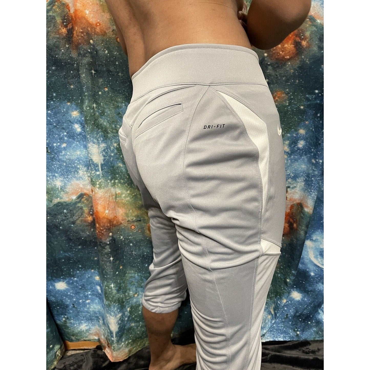 Men’s Nike Gray Baseball Pants Dri Fit