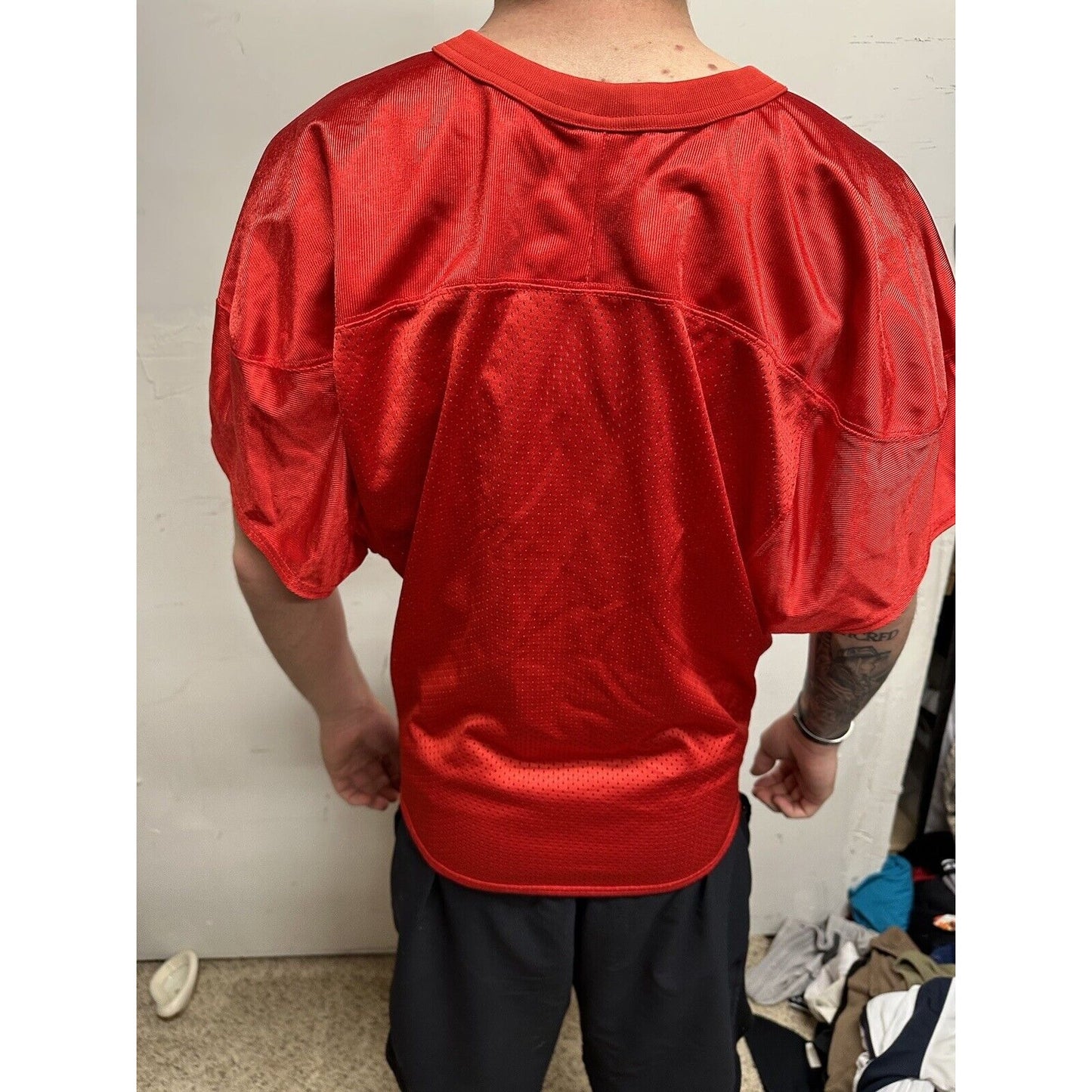 Men’s Red Nike Small Football Jersey