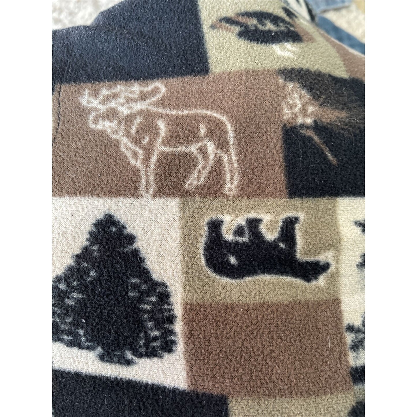 Men’s Medium Pajama Pants Sleepwear Moose Pine Duck Bear