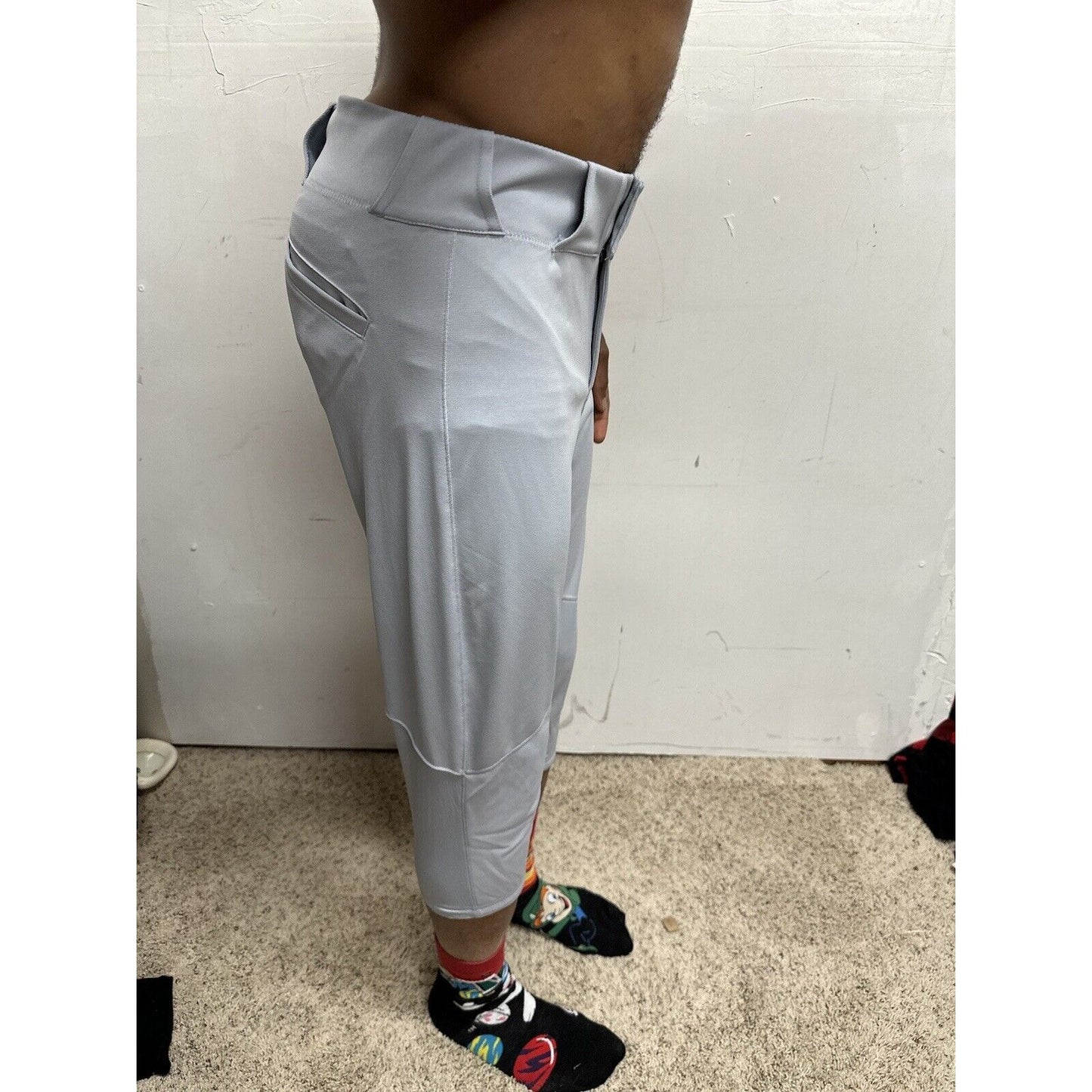 Men’s Gray Team Nike Large Baseball Pants