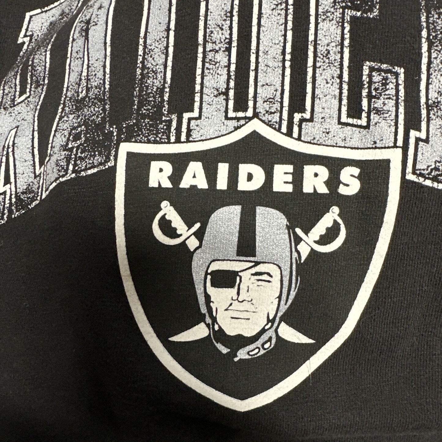 Men’s Black NFL Proline XL Fanatics Pullover Hoodie Raiders Football