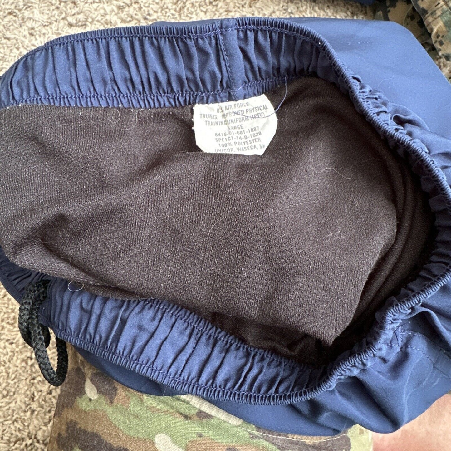 Men’s Us Air Force Trunks Improved Physical Training Uniform Large