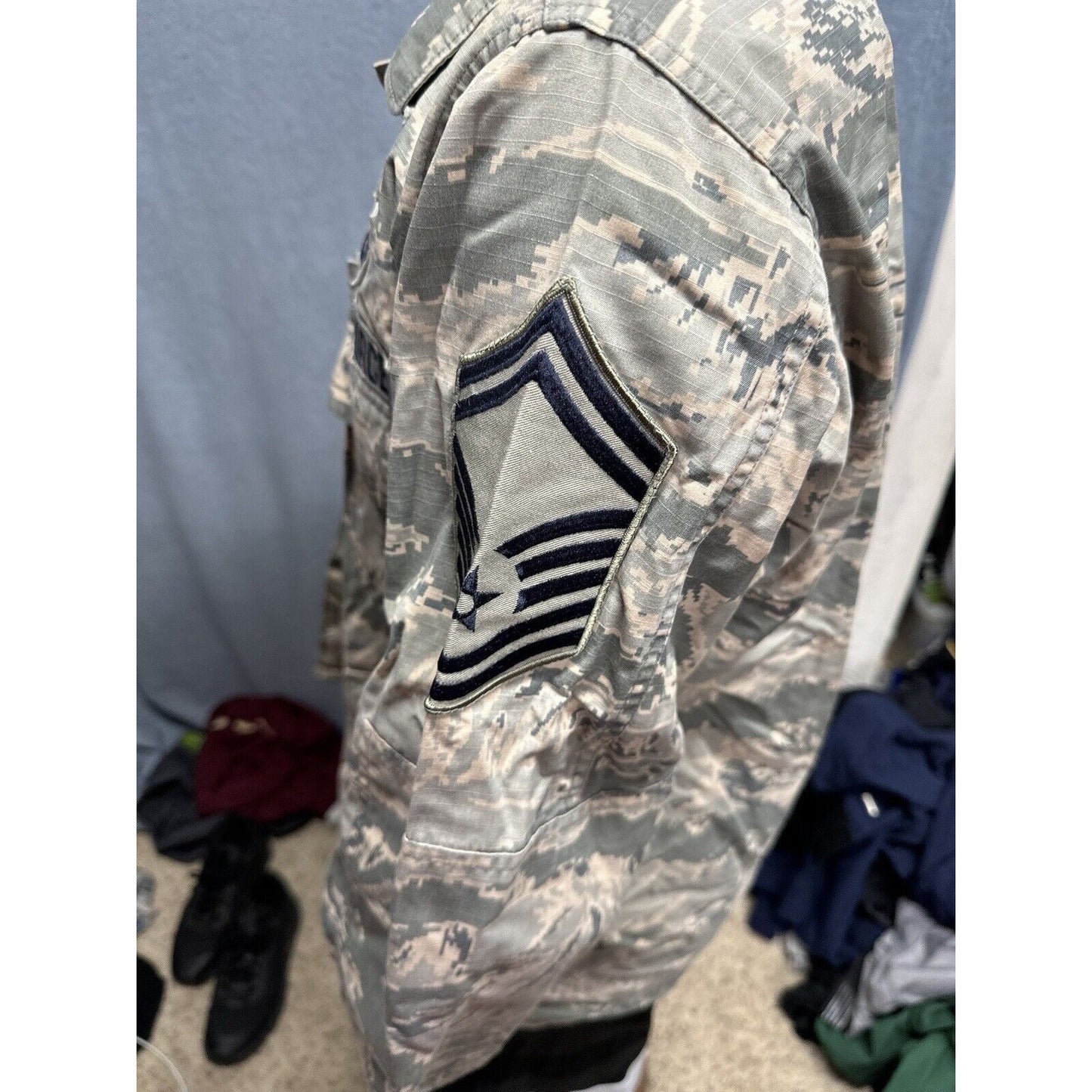 Men’s Abu Airman Battle Uniform Air Force Top Blouse 40R USAF