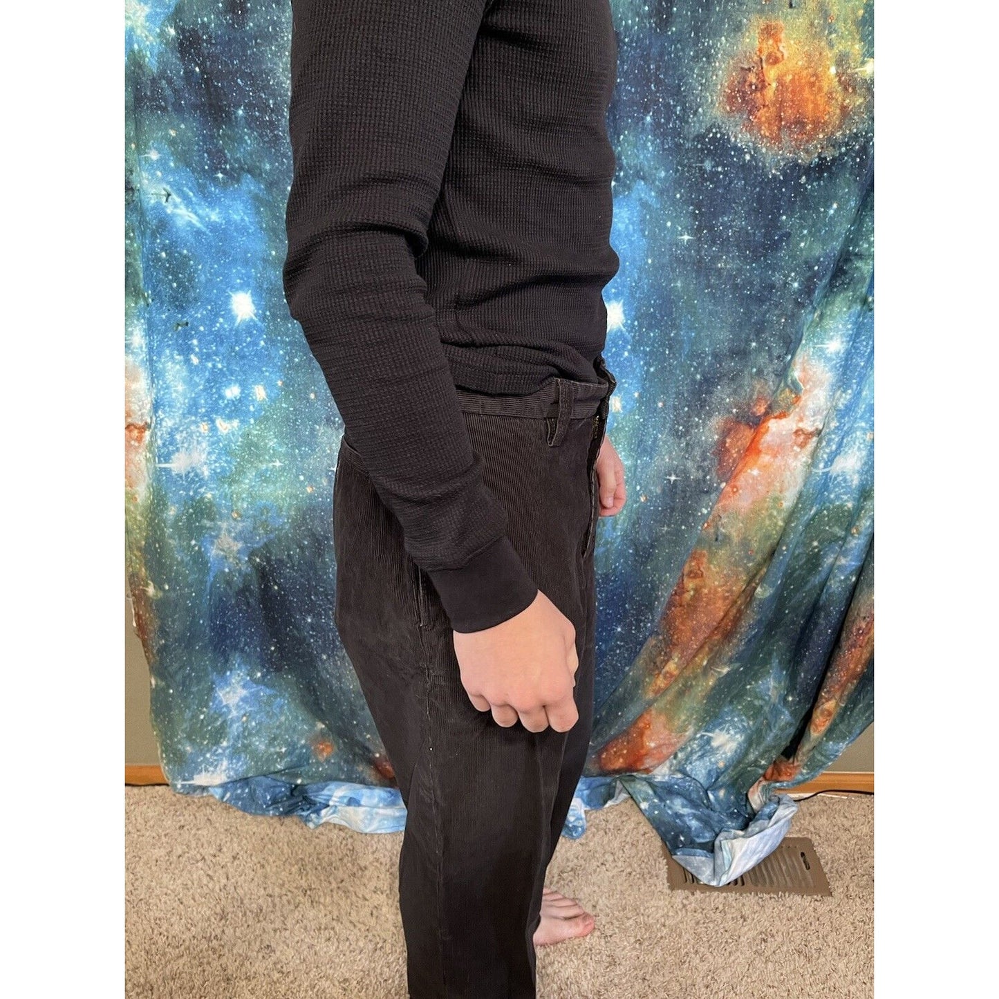 Men’s Black Eddie Bauer classic fit specially dyed 32 x 32