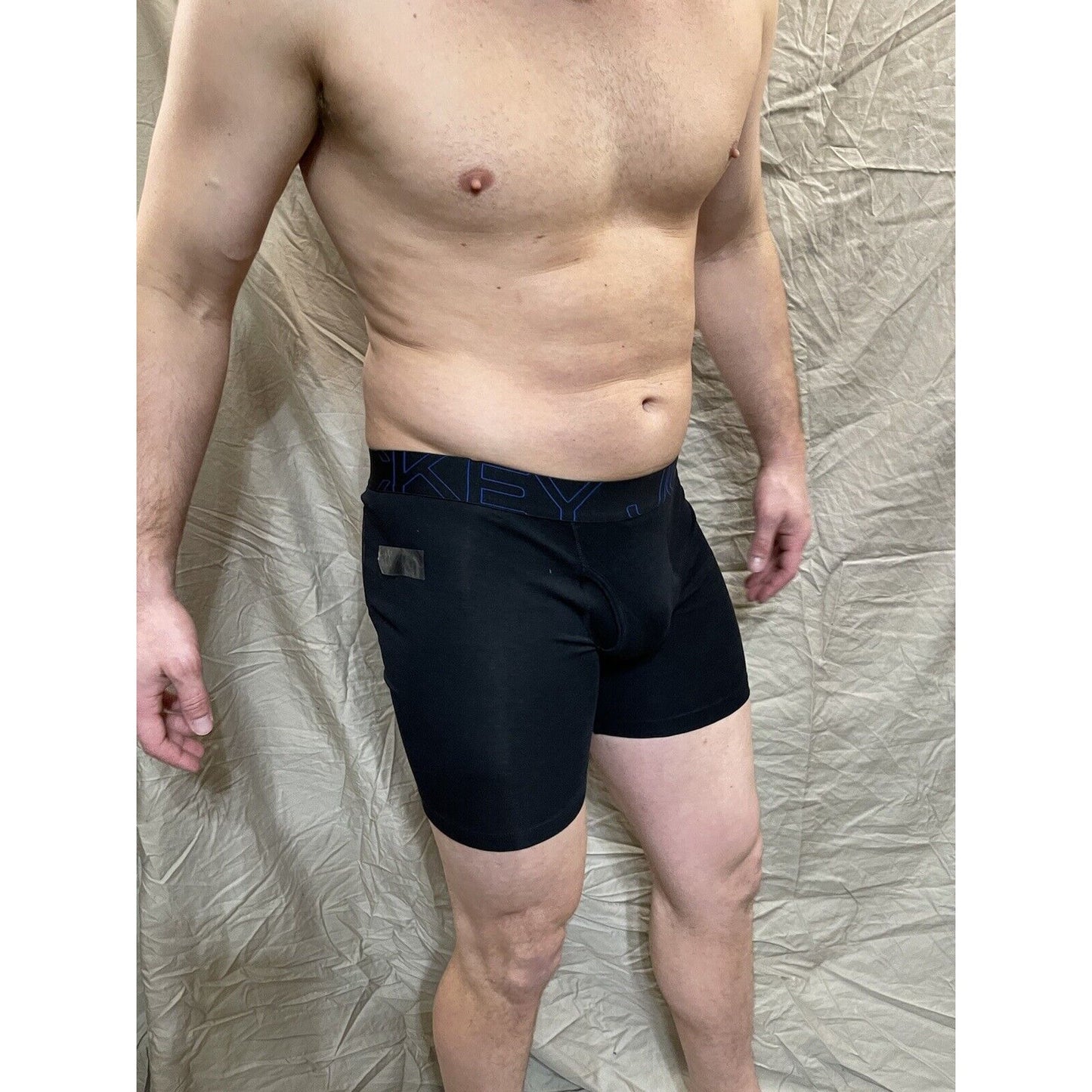 men's black jockey medium boxer briefs active blend midway brief New And Unworn