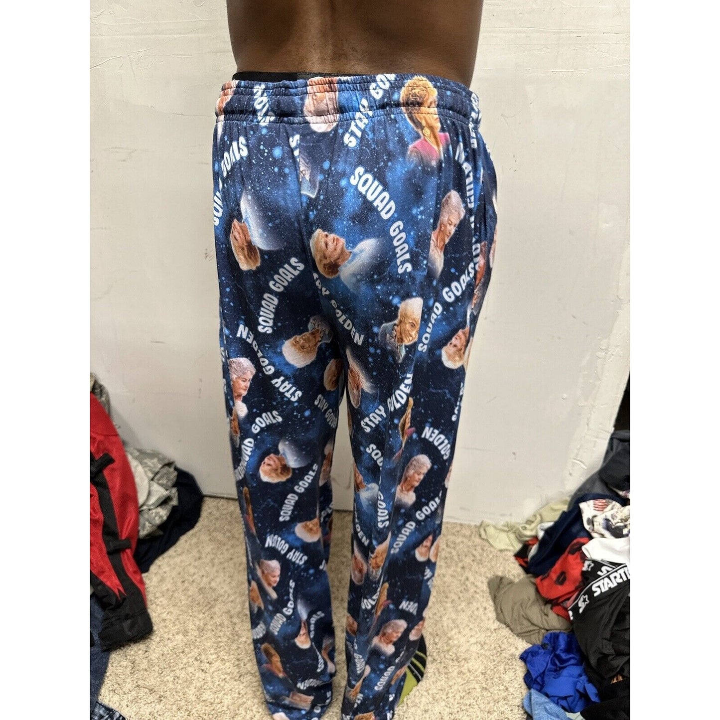 The Golden Girls Medium Lounge Pants Sleepwear Blue