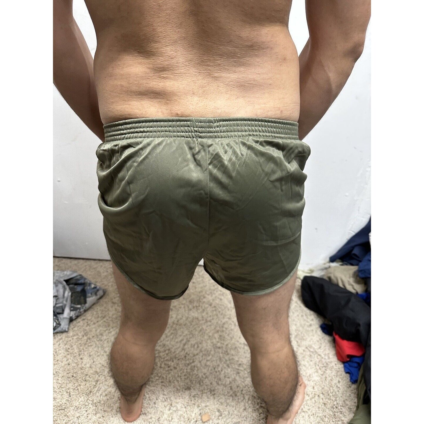 Men’s Olive Green Soffe Ranger Panties Silkies Medium