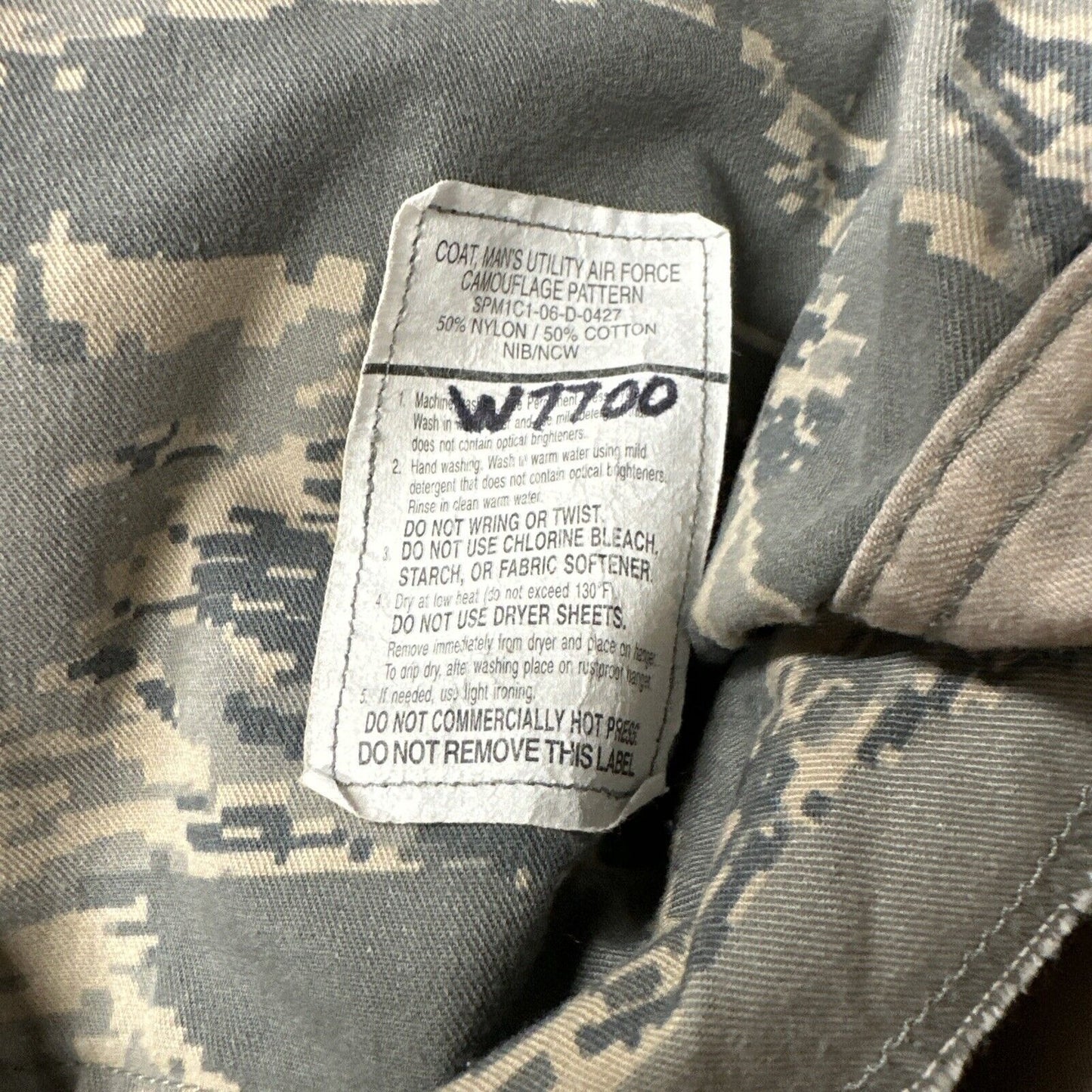 Men’s USAF Abu Airman Battle Uniform 42R Coat Top Blouse Civil Air Patrol