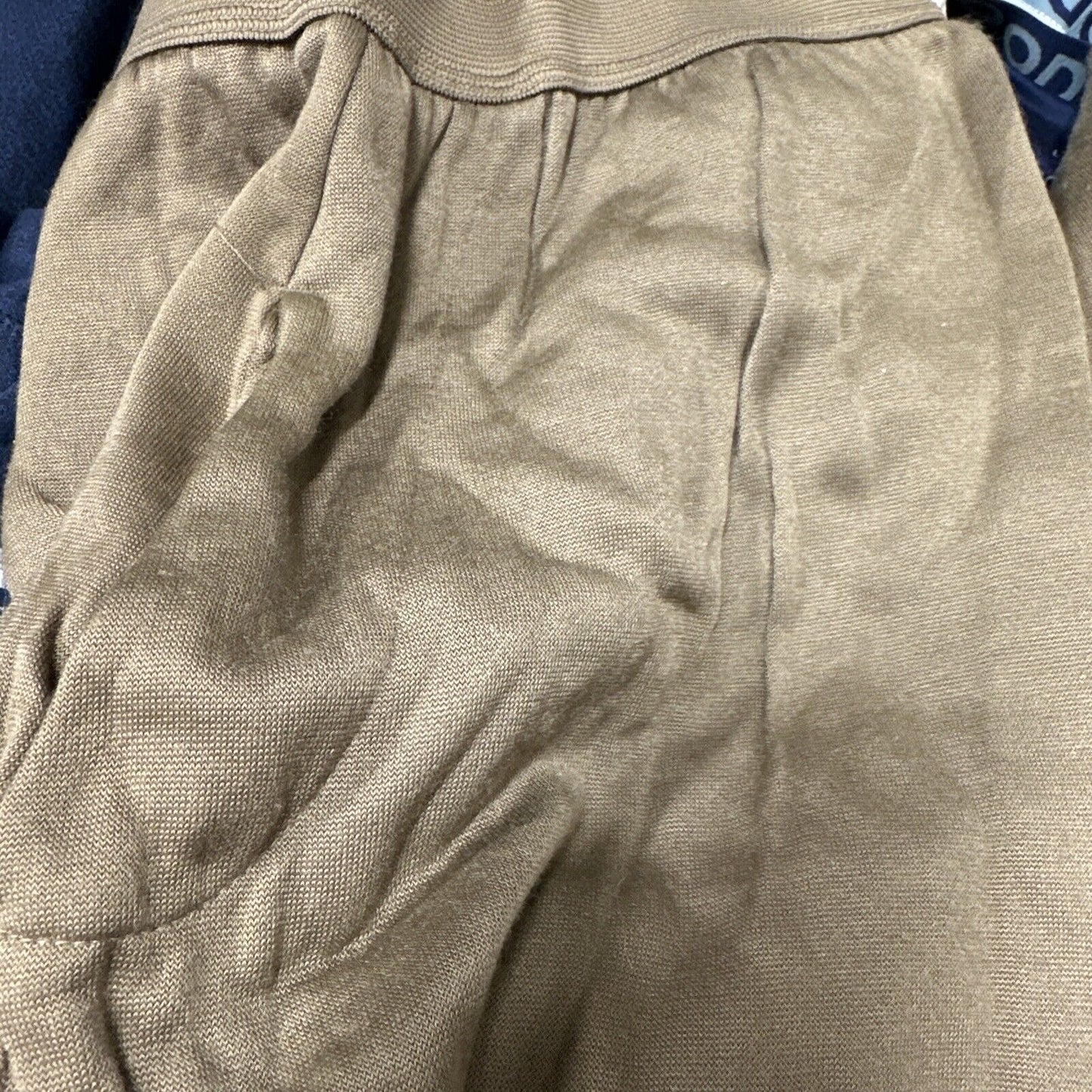 Men’s Brown Drawers Cold Weather Polypropylene Military Long Underwear Large