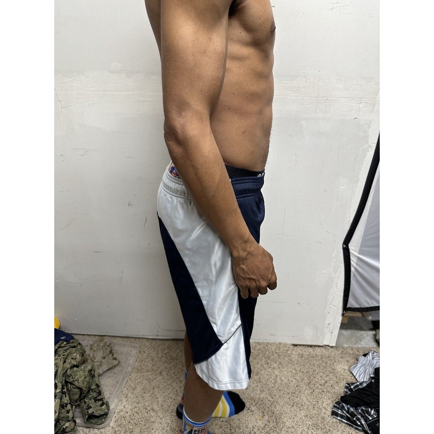 Men’s Blue Champion Navy Medium Athletic Shorts With Pockets