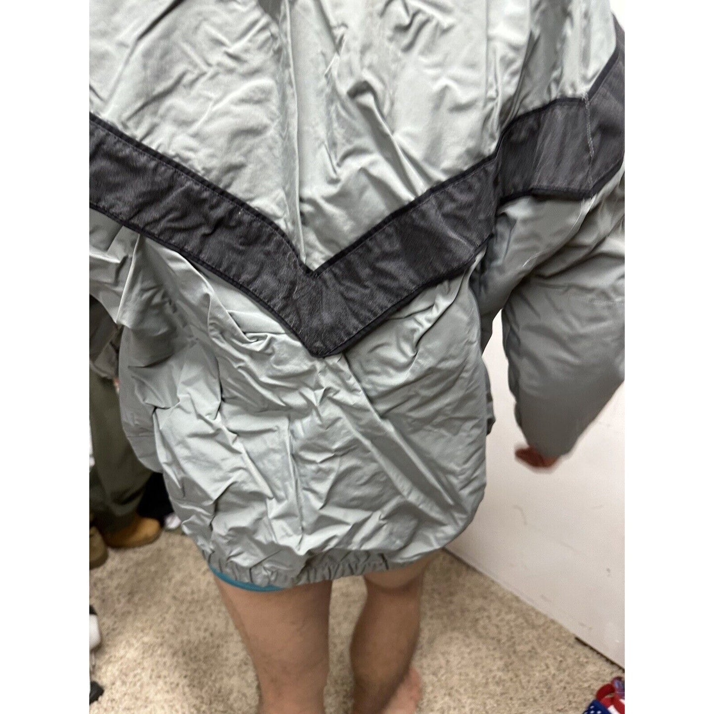 Men’s Army Pt Gray Jacket Small Long Uniform Top