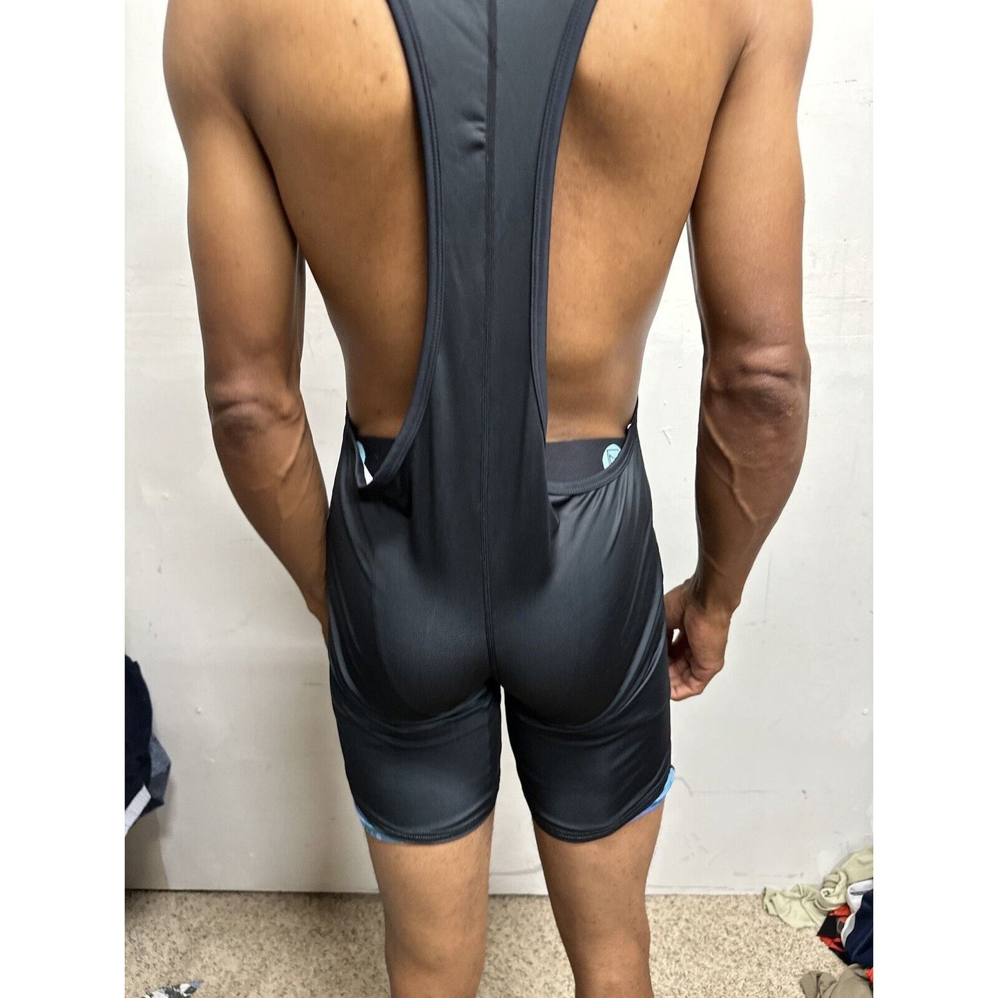 Men’s Tauwell XL Black Wrestling Singlet
