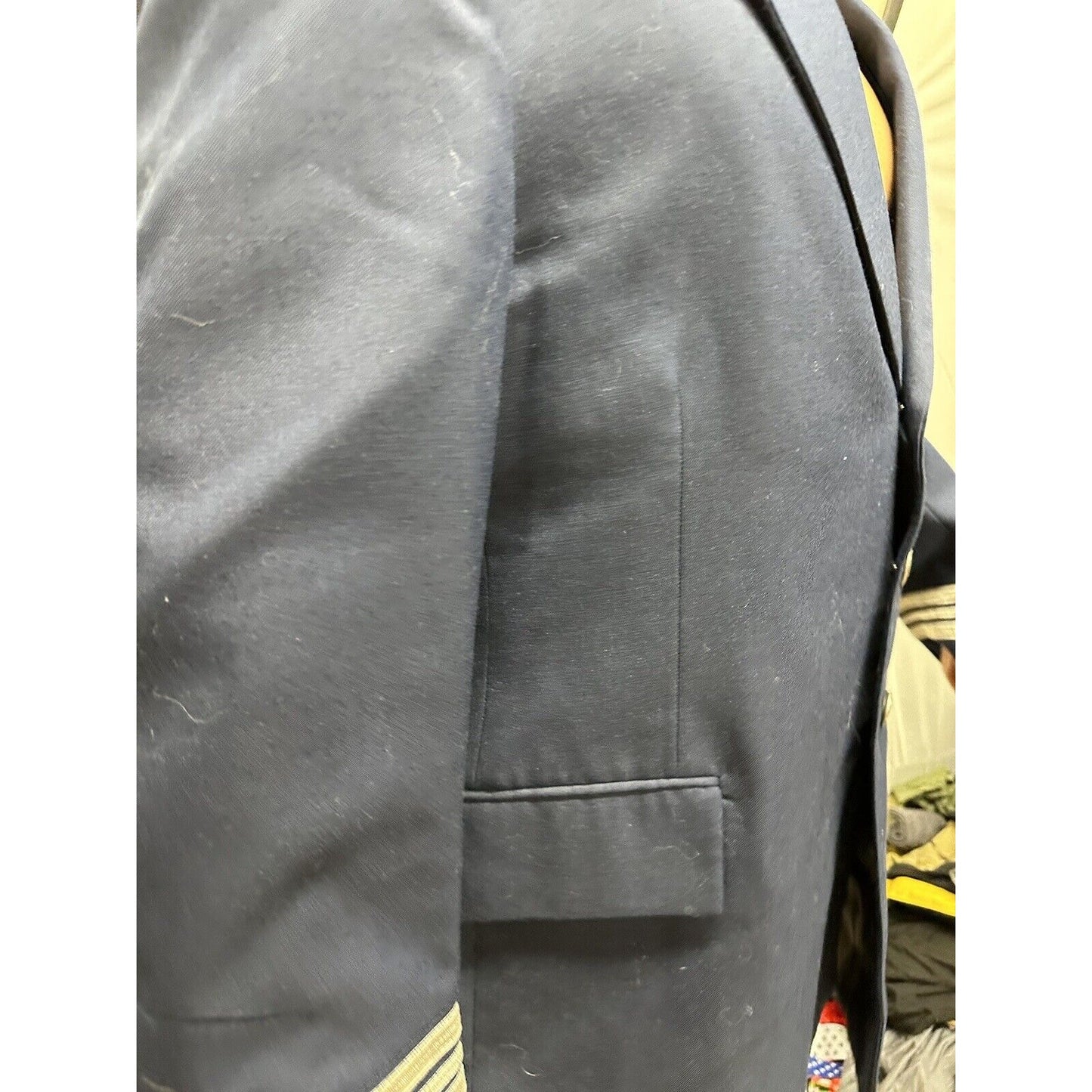 Men’s Patriot Poly Wool American Craftsman 44 Regular Military Uniform Coat