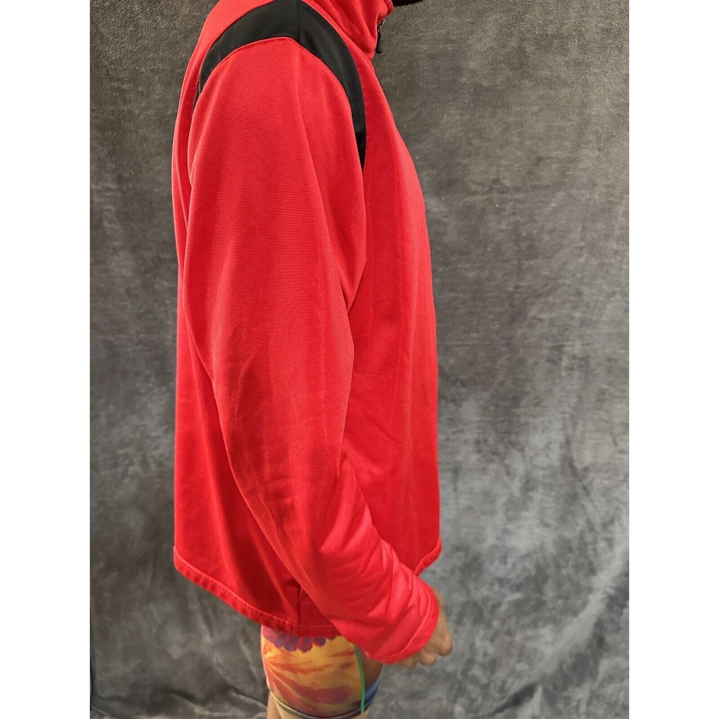 Men’s Red Full Zip AND1 Large Jacket