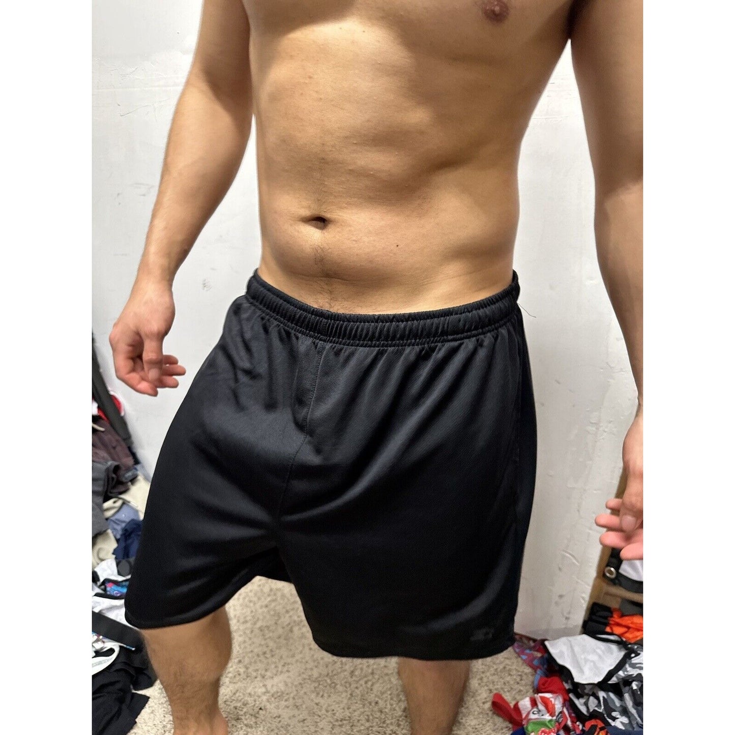 Men’s Black Starter Large Athletic Shorts