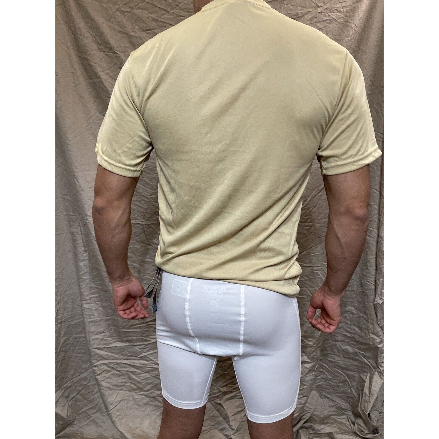 Men's Augusta Sportswear Moisture Management Athletic shirt Gold Small