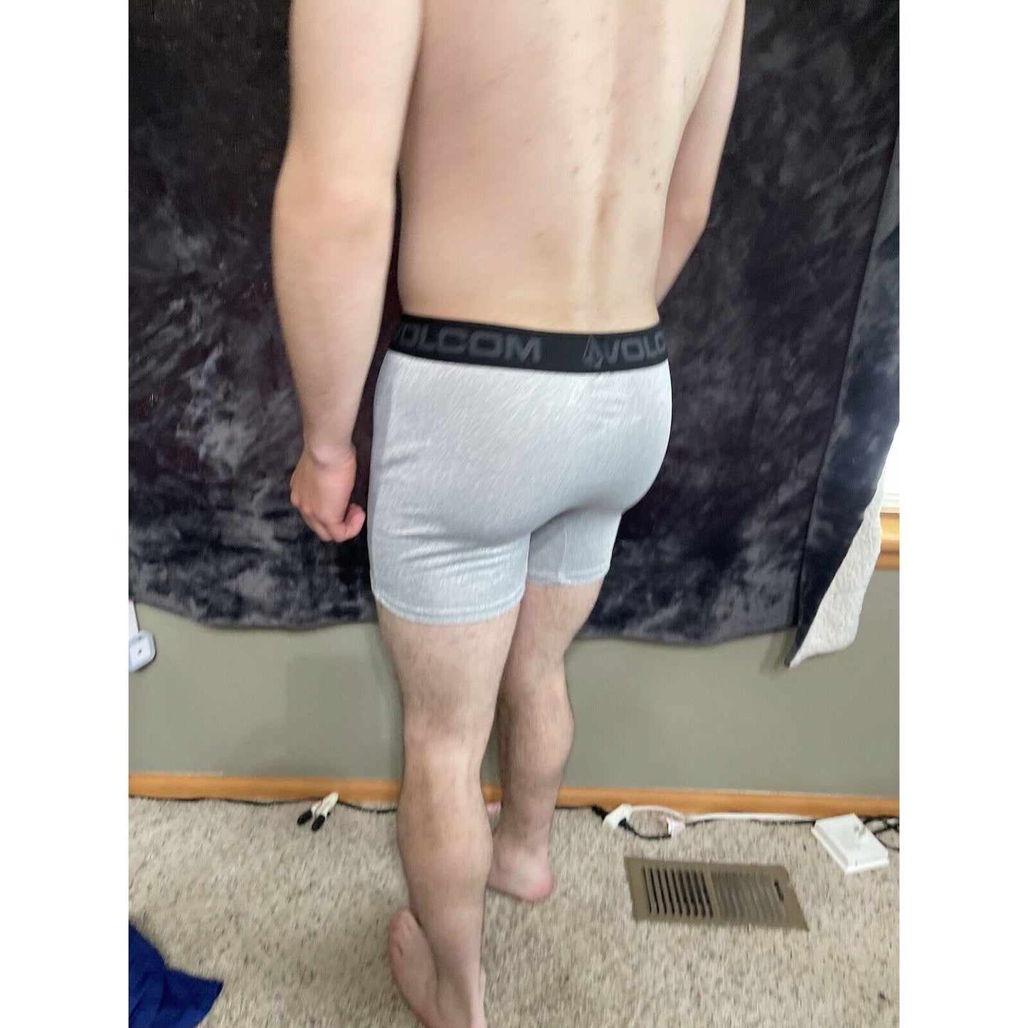 Men’s Small Icy Gray 32 Degrees Cool Boxer Briefs New
