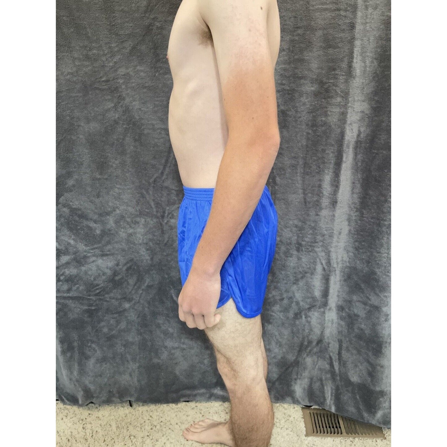men's soffe ranger panties athletic shorts royal blue medium