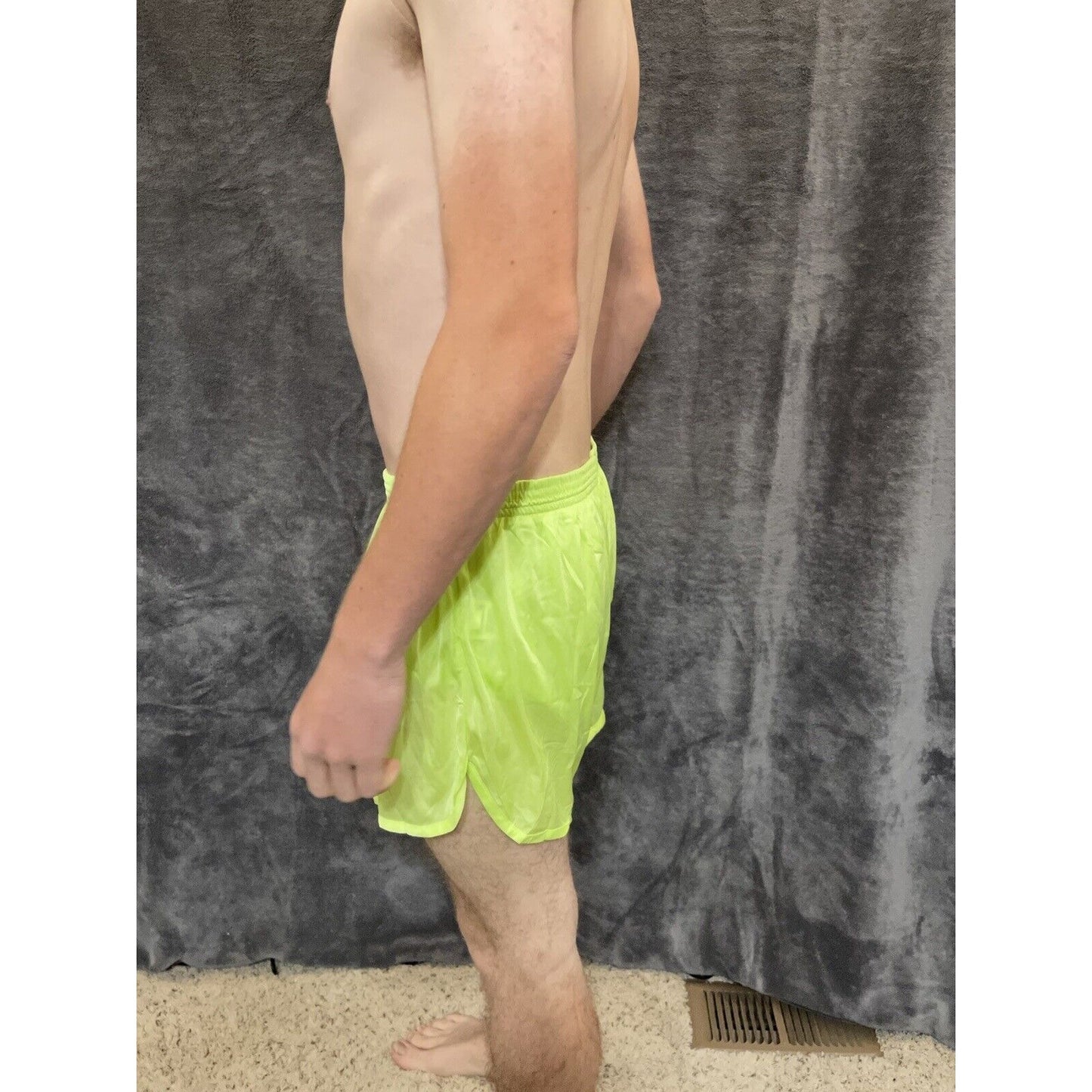 men's soffe ranger panties athletic shorts Sharp Lime / Neon Yellow XL