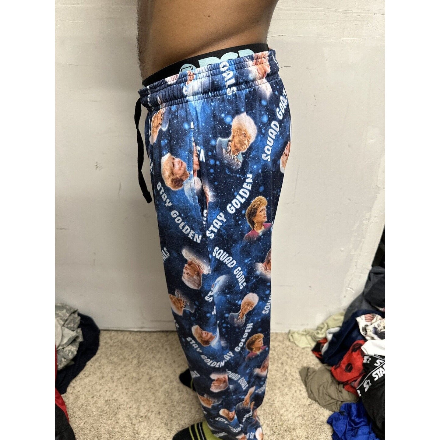 The Golden Girls Medium Lounge Pants Sleepwear Blue