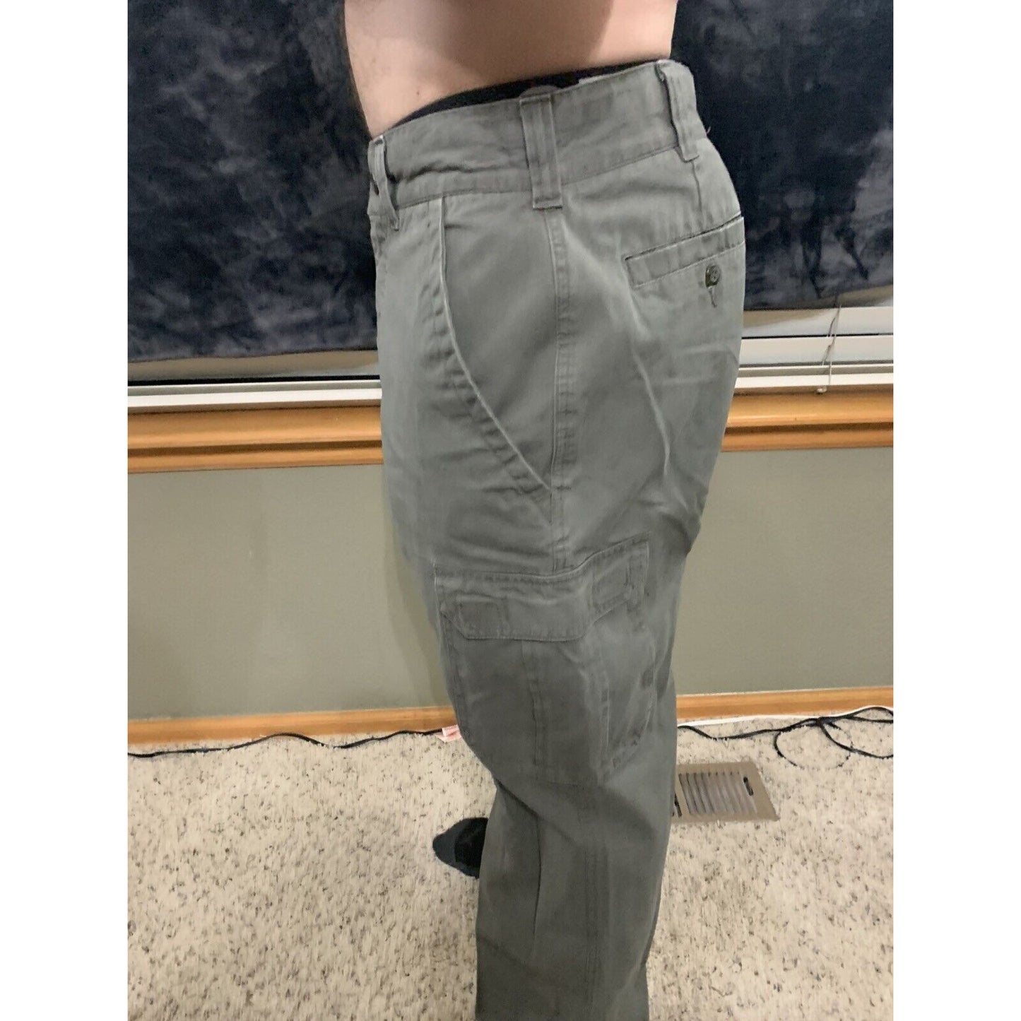 Denver Hayes Gray Cargo Pants 36 X 32
