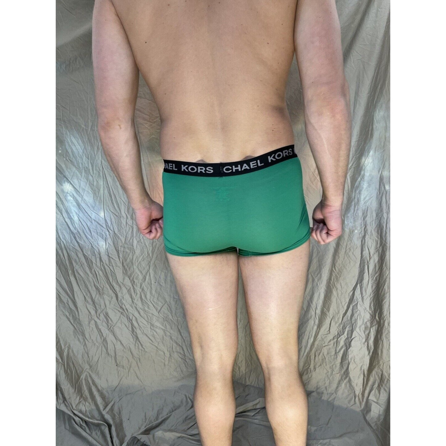men's michael kors stretch factor pride boxer briefs Green Small