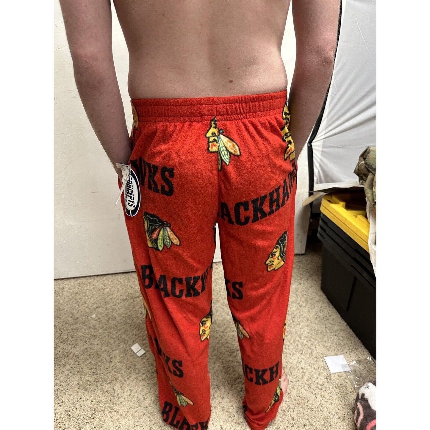 men’s concept sport sleepwear nhl medium blackhawks