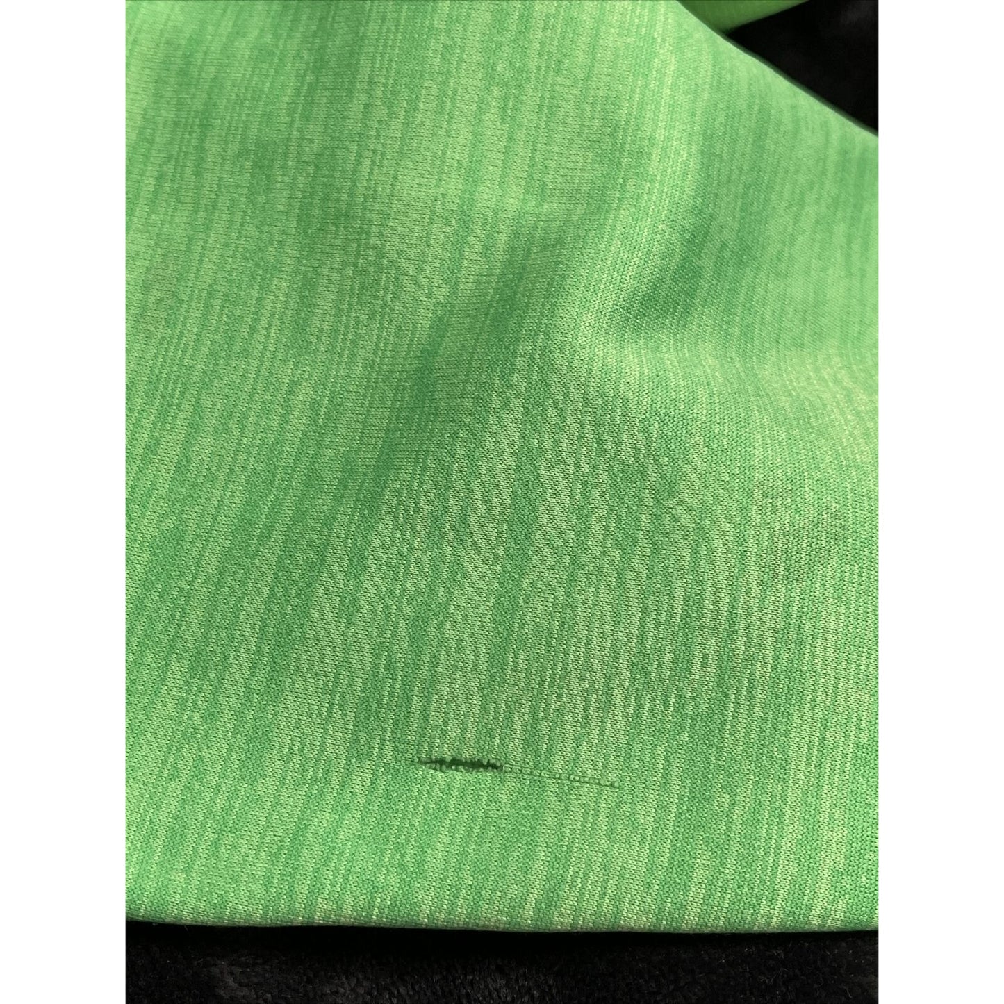 Under Armour Lime Green Lightweight Fleece Jacket Men’s Small