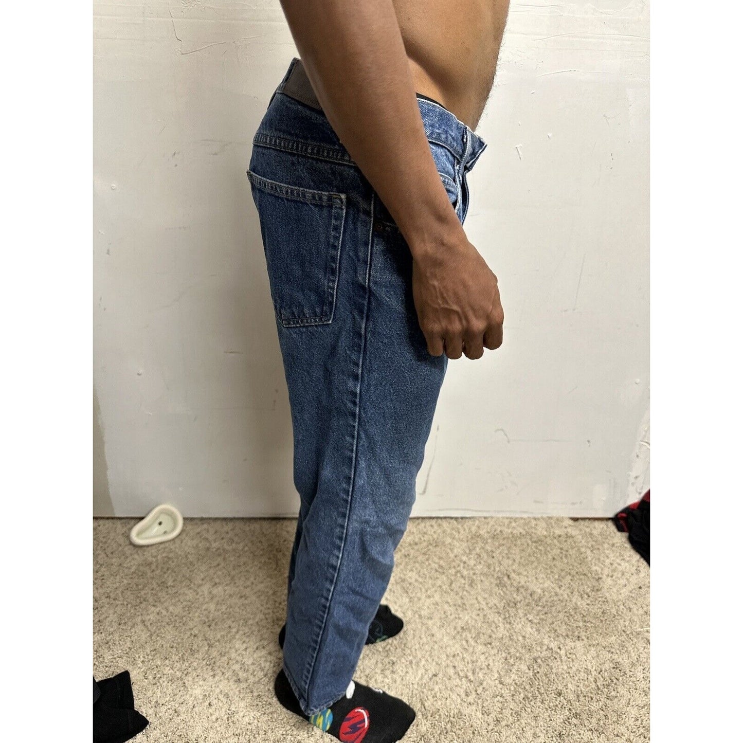 Men’s L.L. Bean 33 X 29 Blue Jeans Classic Fit