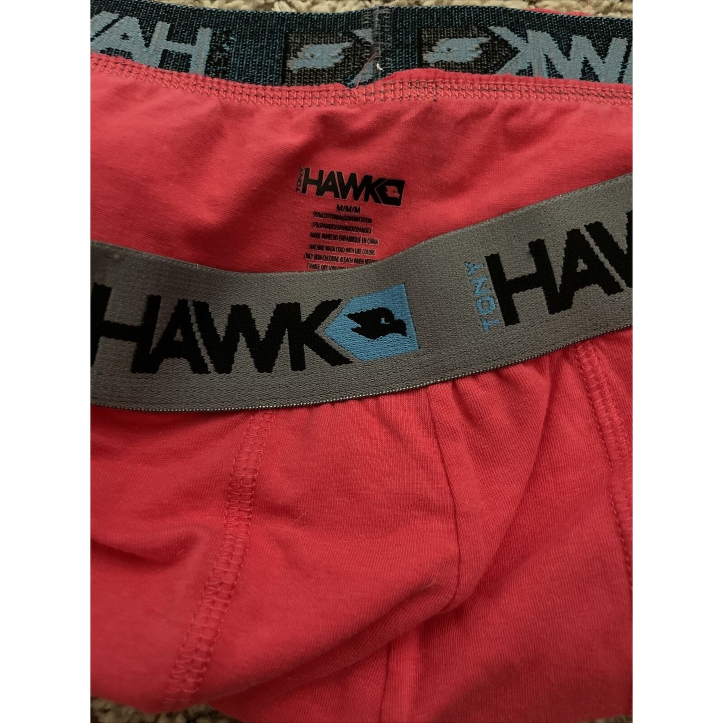 Men’s Medium Pink Tony Hawk Boxer Briefs New