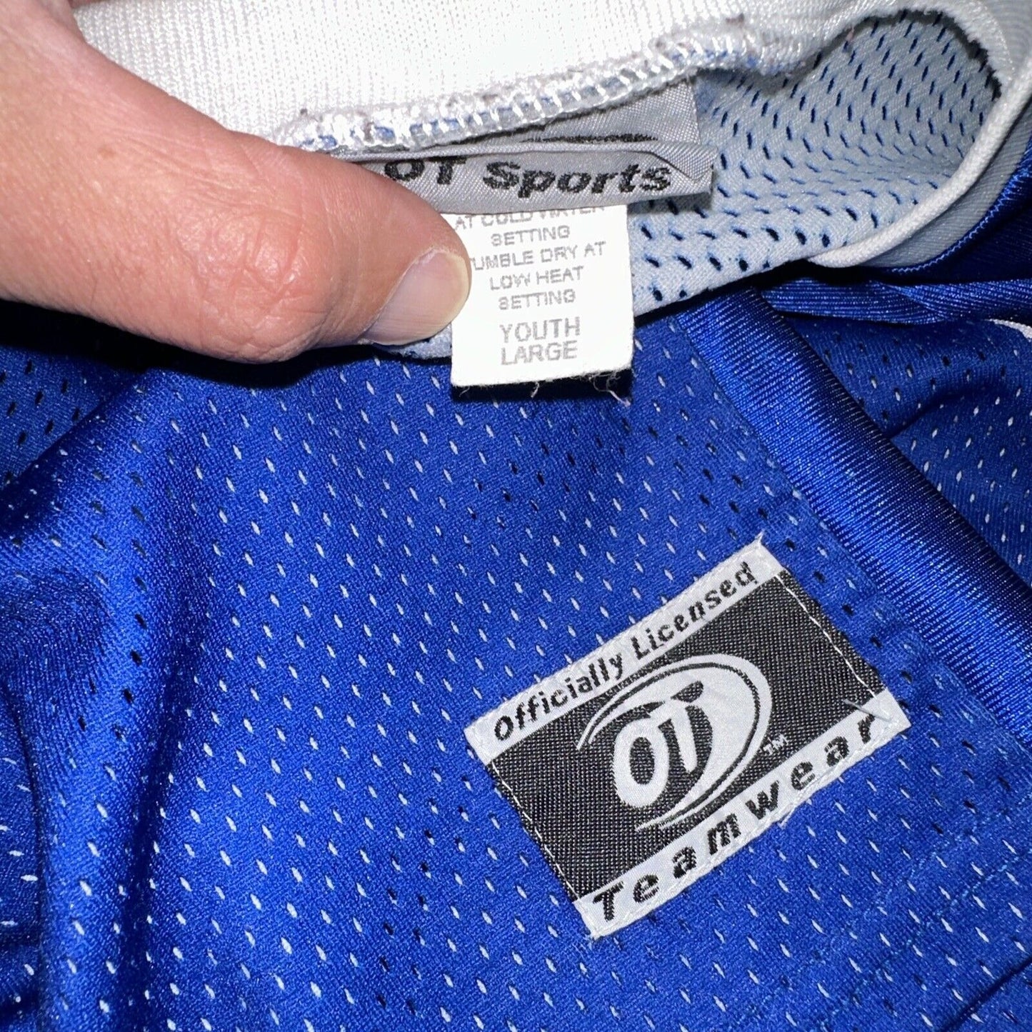 OT Sports Youth Large Air Force Academy Jersey Blue