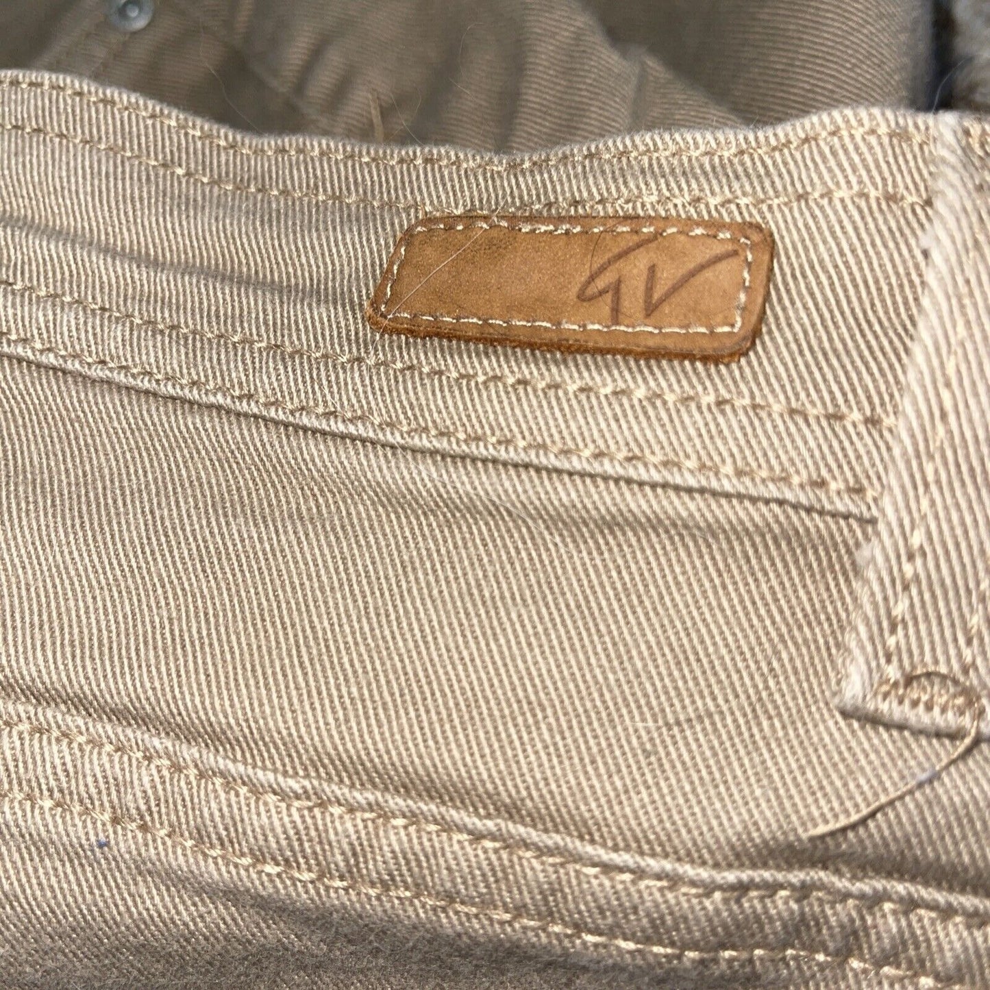 women's gloria vanderbilt khaki jeans 22w Cotton Spandex