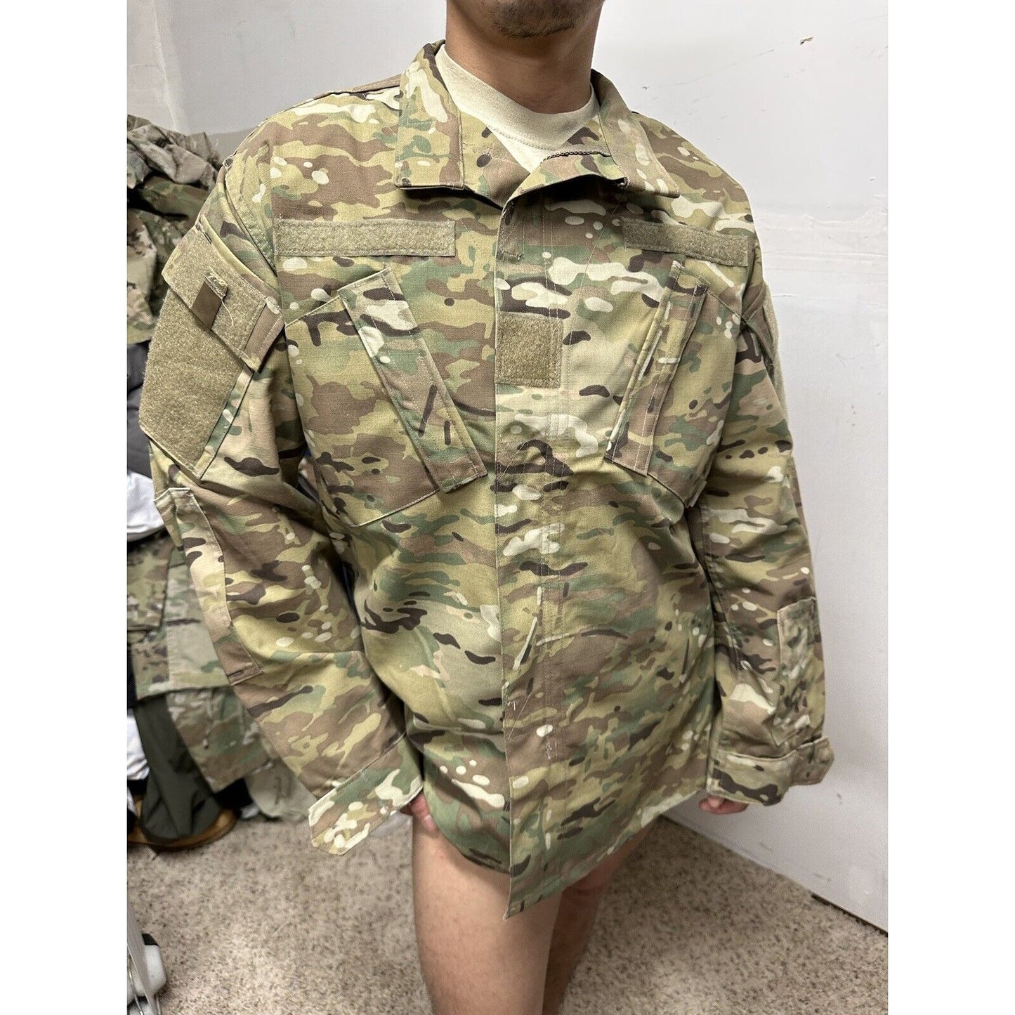 Men’s Army USAF USSF Multicam OCP Propper Large Regular Blouse Top Uniform