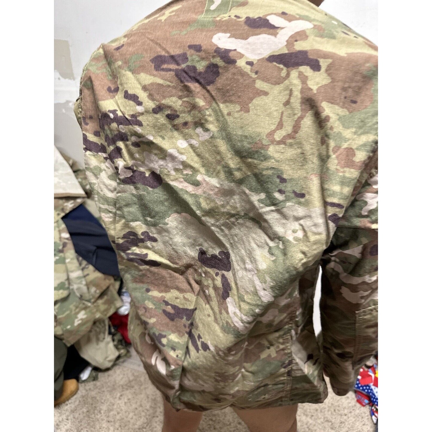 Men’s Warrant Officer Rank Ocp Top Blouse Army Air Force Combat Small Short