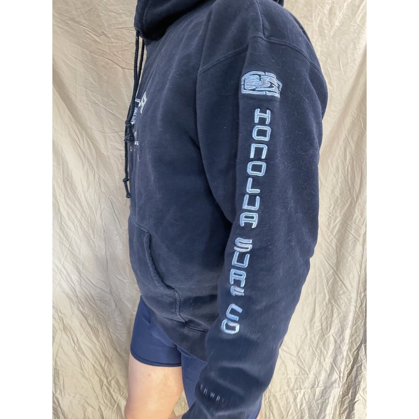 men's black large honolua surf co hoodie pullover hawaii