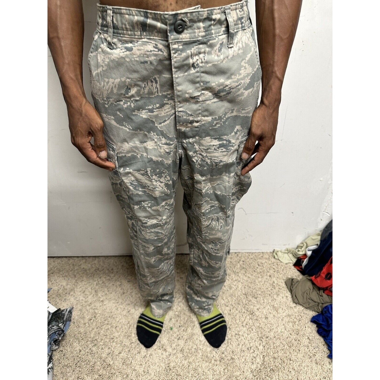 Men’s USAF Abu Airman Battle Uniform Pants Civil Air Patrol DSCP 32S