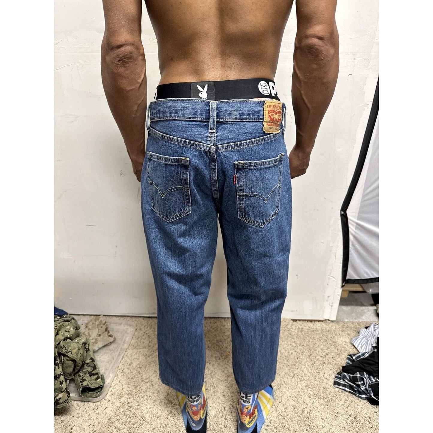 Men’s Levi’s 550 34 X 30 Blue Jeans