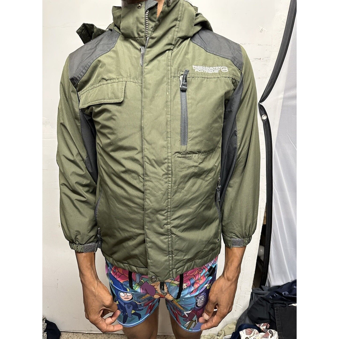 Boy’s Green 10-12 Large Free Country Extreme Performance Jacket