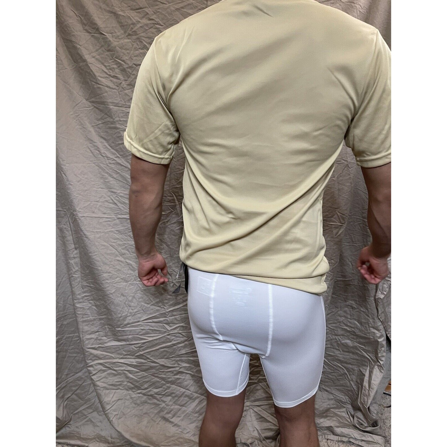 Men's Augusta Sportswear Moisture Management Athletic shirt Gold Small