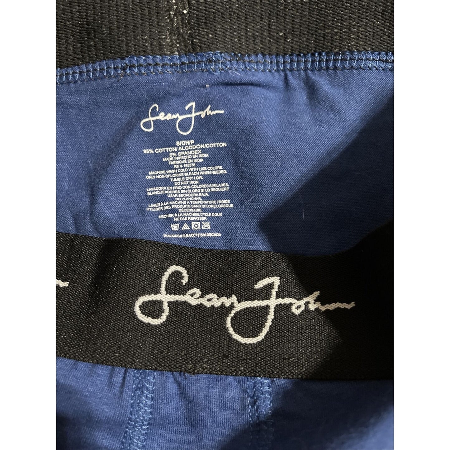 Men’s Sean John Blue Boxer Briefs Size Small