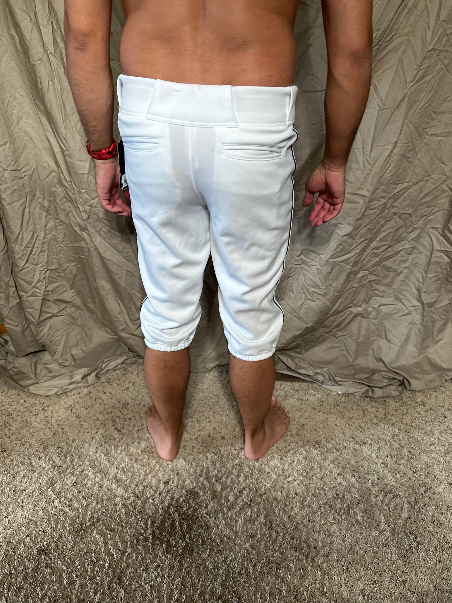 Youth boys large white new balance baseball pants new with tags