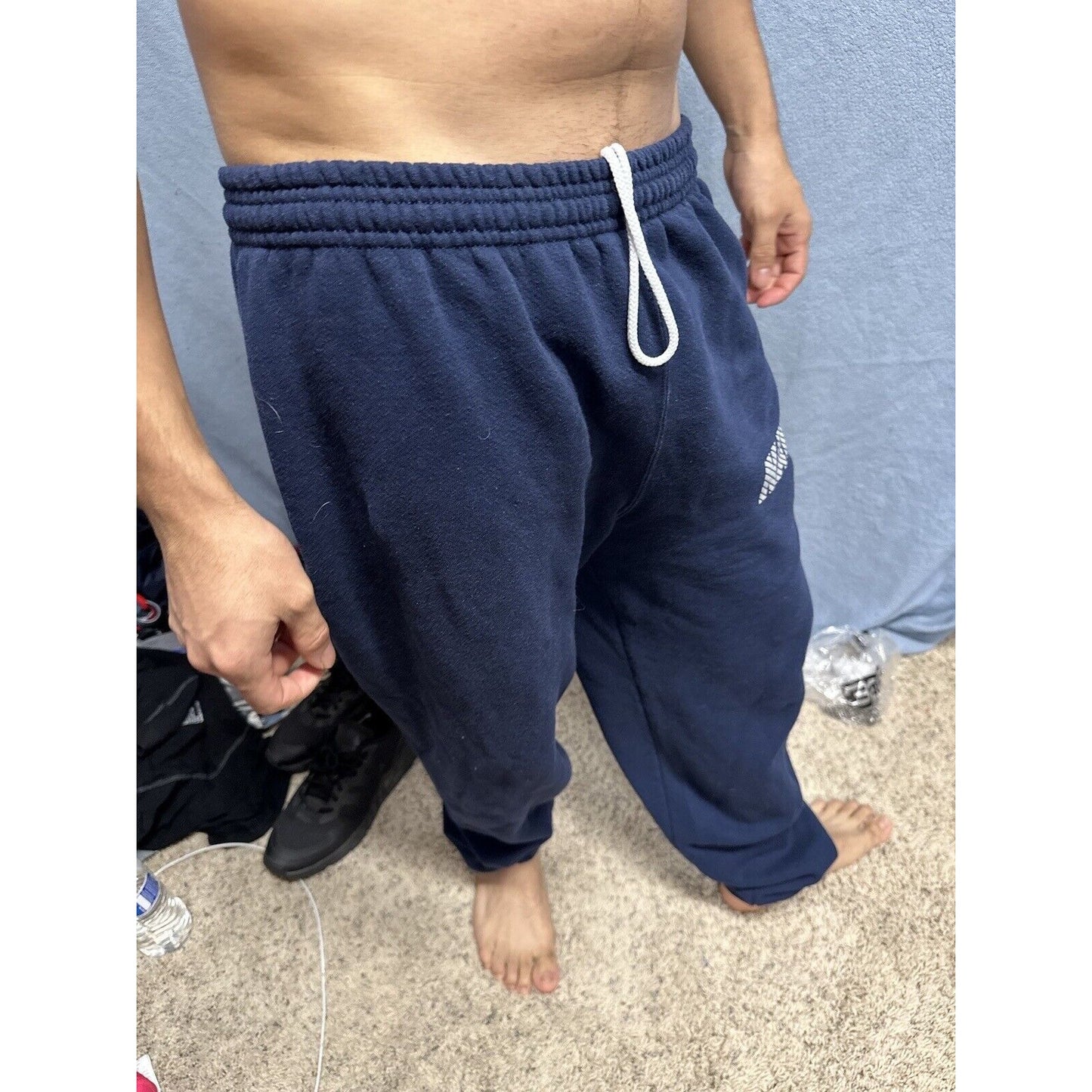 Men’s Navy Blue Medium Authentic US Navy Uniform Pt Sweat Pants