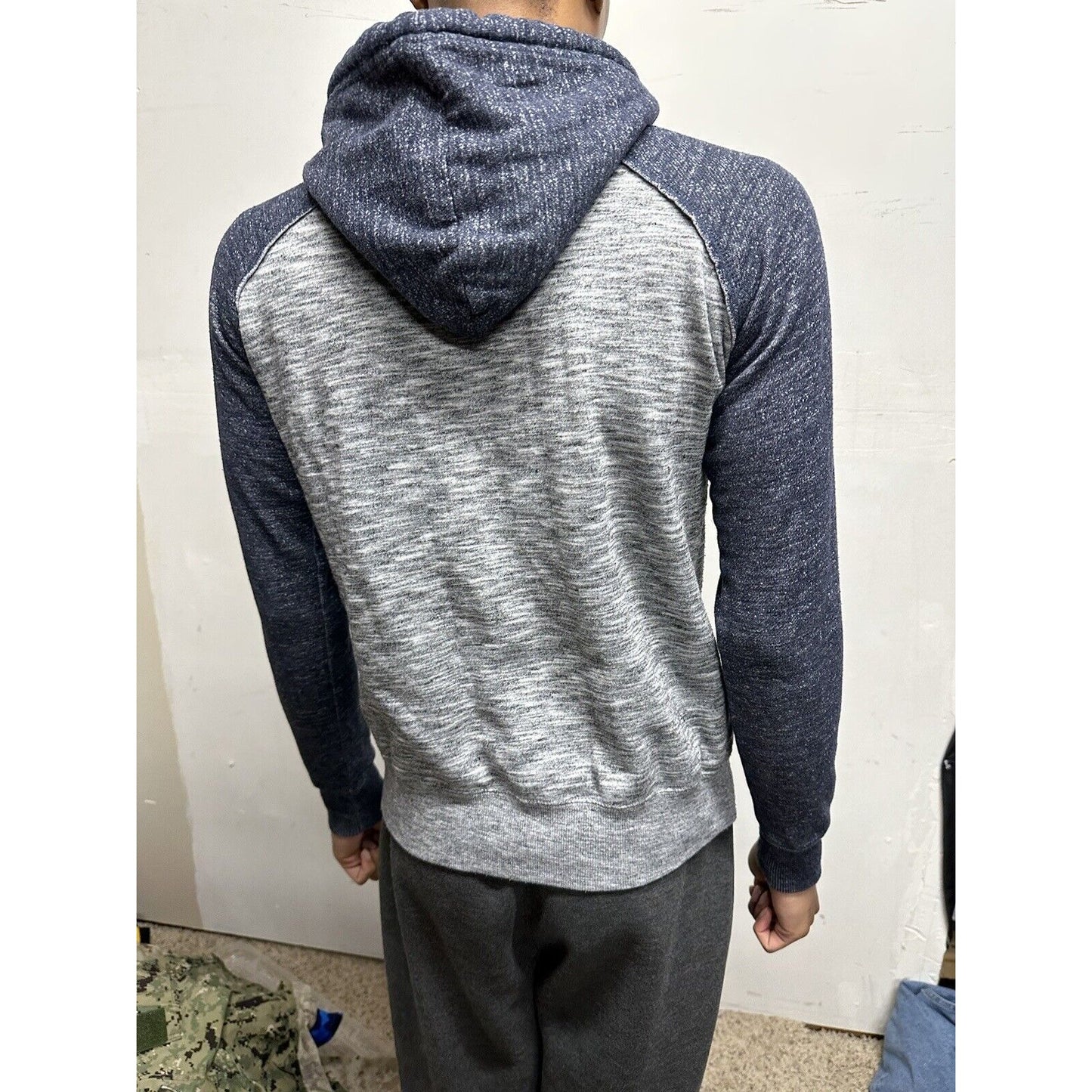 Cali heritage pacific merchants size small gray hoodie