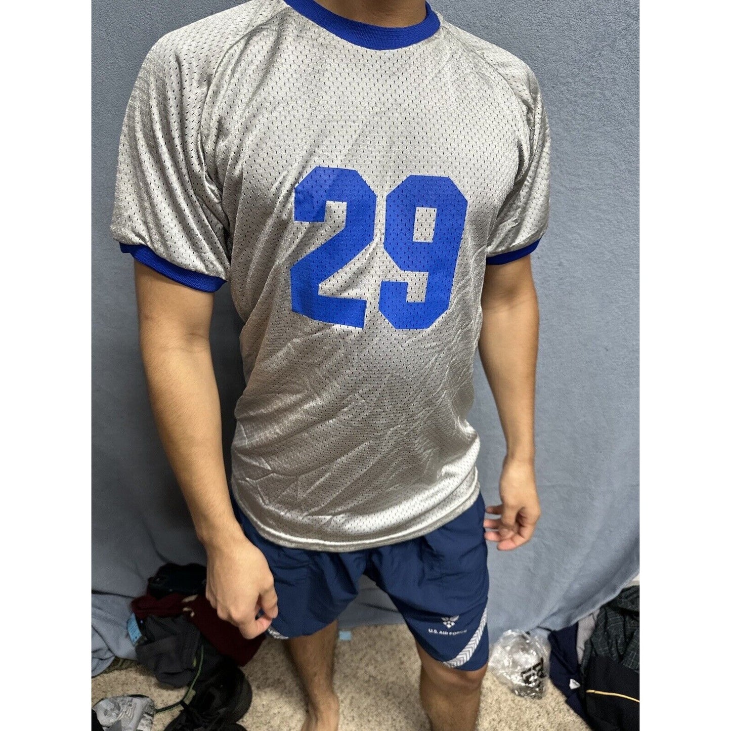 Men’s USAFa Air Force Academy Cadet Team Jersey Double Sided Size Medium