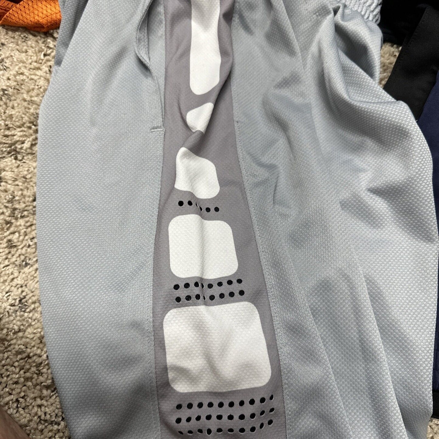 Men’s Gray Dri Fit Nike Medium Athletic Shorts With Pockets