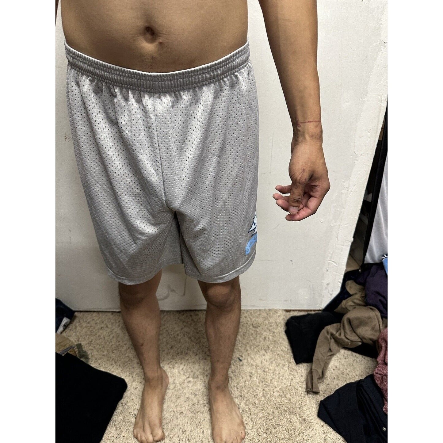 Men’s Silver Medium Badger Sport University Of San Diego Torreros Shorts